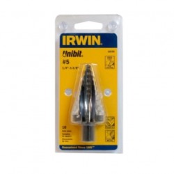 BROCA IRWIN ESCALONADA #5 - 10 DE 1/4" A 1-3/8" (10235)