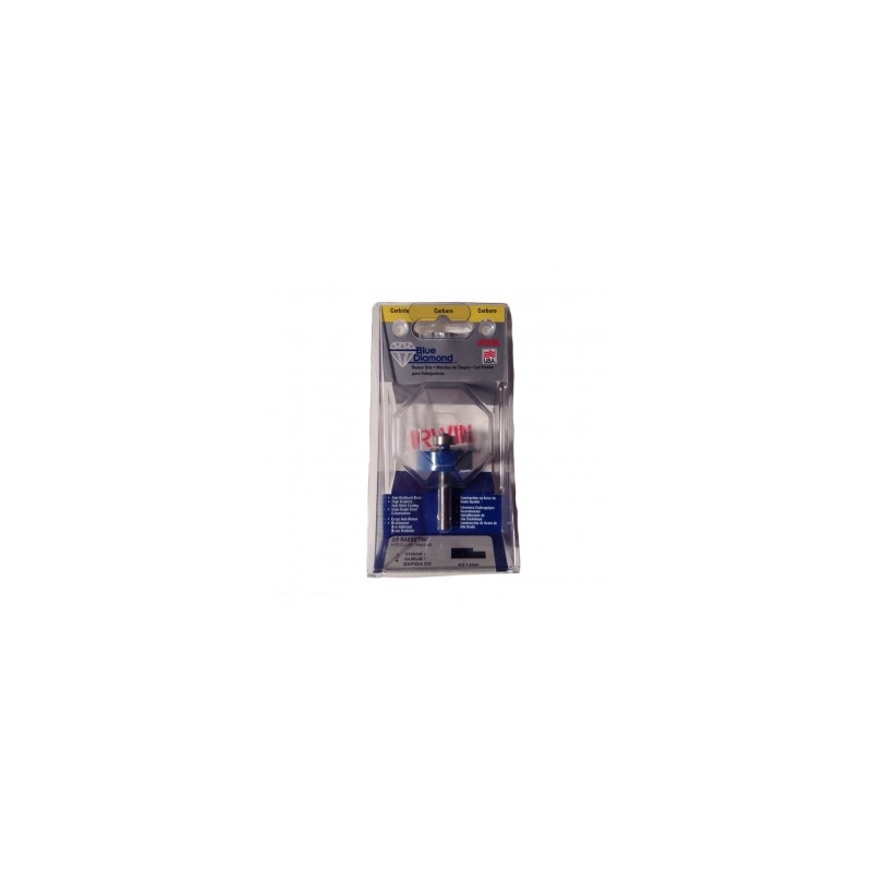 CORTADOR HANSON P/ROUTER CAJA DE BISELADO DOS FILOS AAV 1/4" X 1/2" (421400)