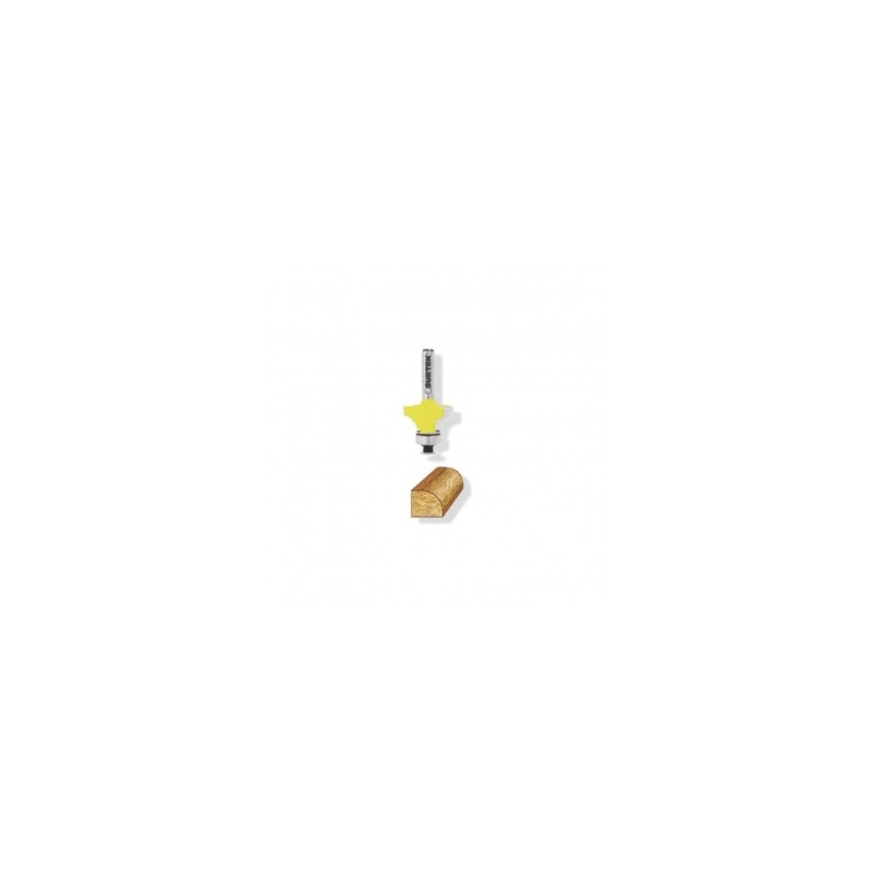 CORTADOR SURTEK P/ROUTER CORTE EN REDONDEO C/BALERO 1" X 1/2" (119268)