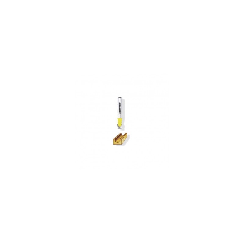 CORTADOR SURTEK P/ROUTER CORTE MEDIA CANA 1/4" X 1/4" (119257)