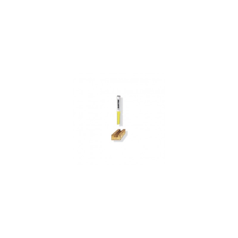 CORTADOR SURTEK P/ROUTER CORTE RECTO 2 FILOS 1/4" X 3/4" (119250)