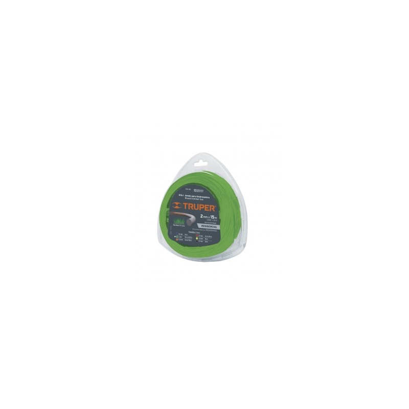 HILO PARA DESBROZADORA TRUPER DOMESTICA (0.080" X 50') (HTA-80) (17606)