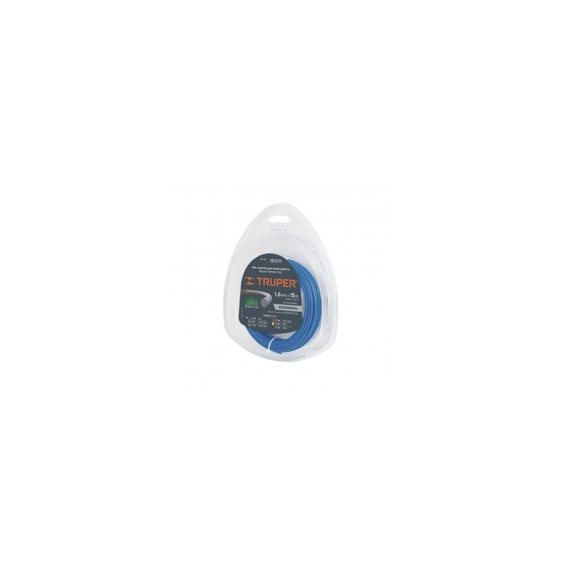 HILO PARA DESBROZADORA TRUPER ELECTRICA (0.065 X 50') (HTA-65) (17605)