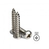 PIJA C/FIJADORA PHILLIPS INOX # 12 X 1"