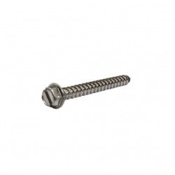 PIJA C/HEX. INOX  #12 X 2" C/A