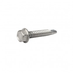 PIJA C/HEX. P/BROCA INOX  14" X 1-1/2"
