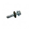 PIJA P/BROCA C/HEX AME. 1/4" X 1" C/A
