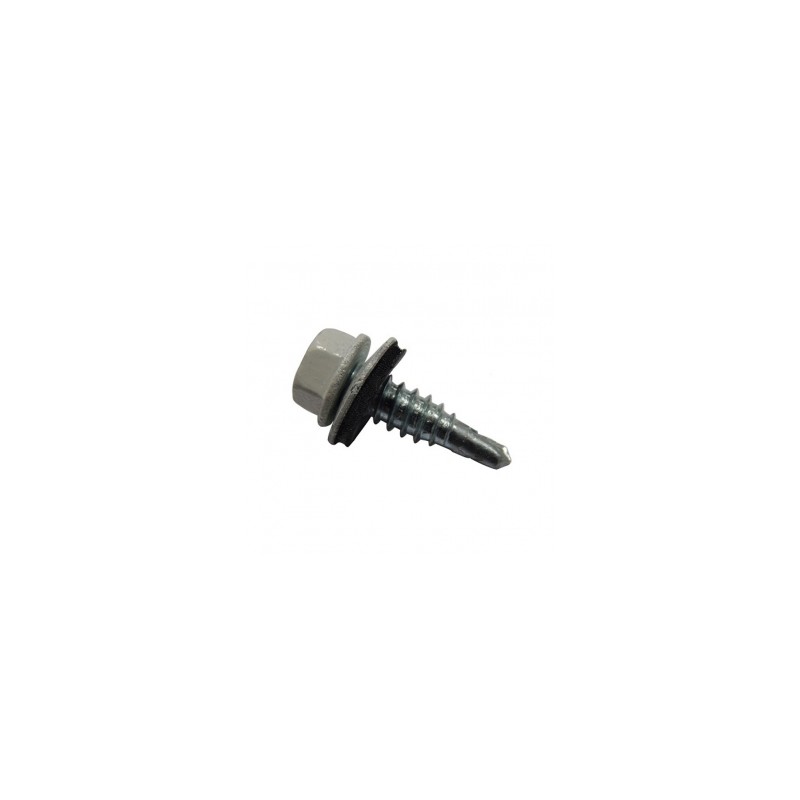 PIJA P/BROCA C/HEX BLANCO OSTION 1/4" X 7/8" (PARA LAMINA CON LAMINA)