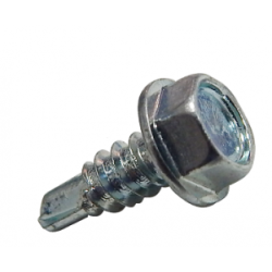 PIJA P/BROCA C/HEX #  8 X 1/2" S/A