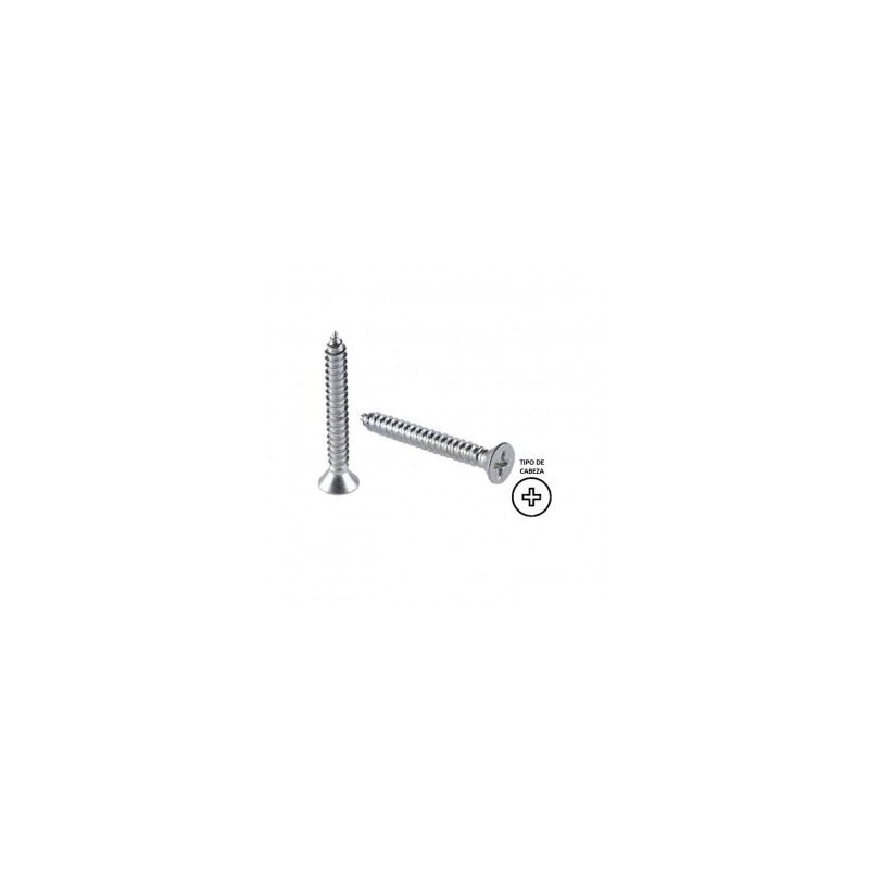 PIJA C/PLANA PHILLIPS INOX # 12 X 1"