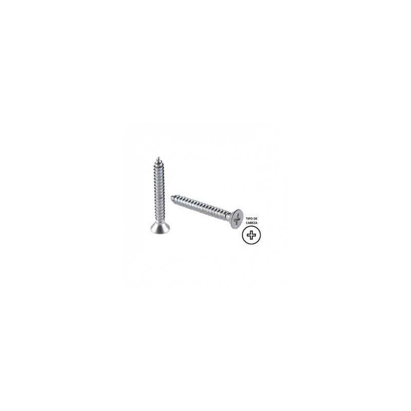 PIJA C/PLANA PHILLIPS INOX # 4 X 1/2"