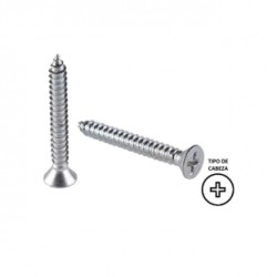 PIJA C/PLANA PHILLIPS INOX # 8 X 2-1/2"