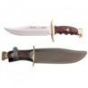 CUCHILLO MUELA DE MONTE BOWIE 18 CM. MANGO DE MADERA Y FUNDA (BW-18/500572)