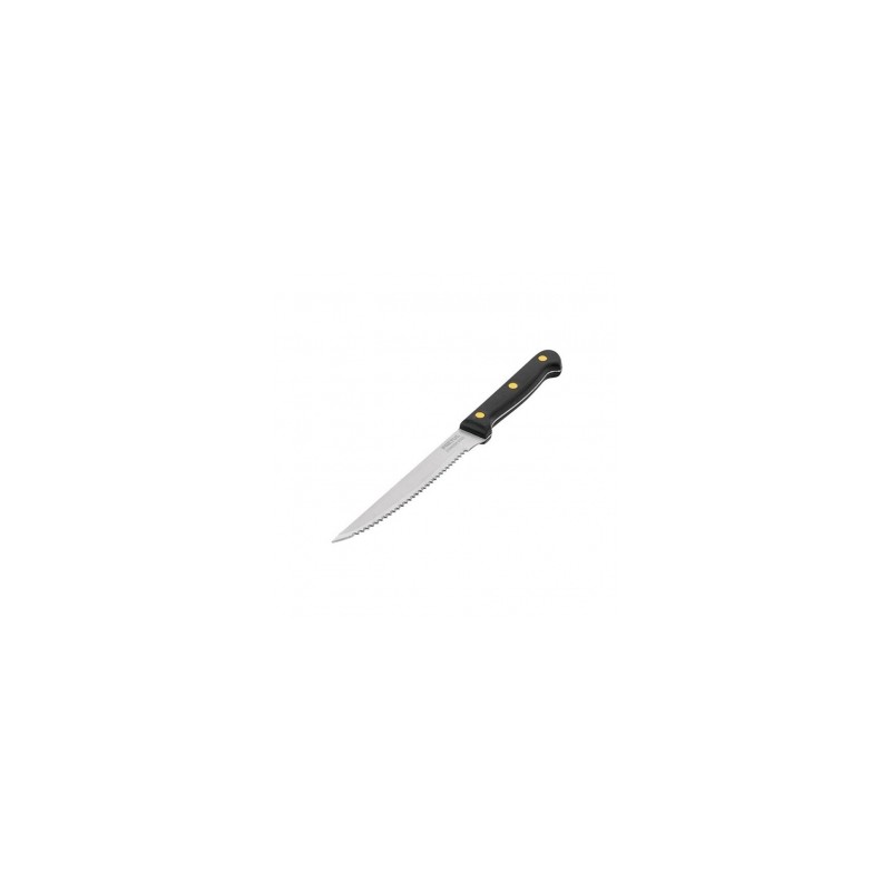 CUCHILLO PRETUL PARA ASADO CON SIERRA, MANGO DE PLASTICO, 5" (CUCH-P52)