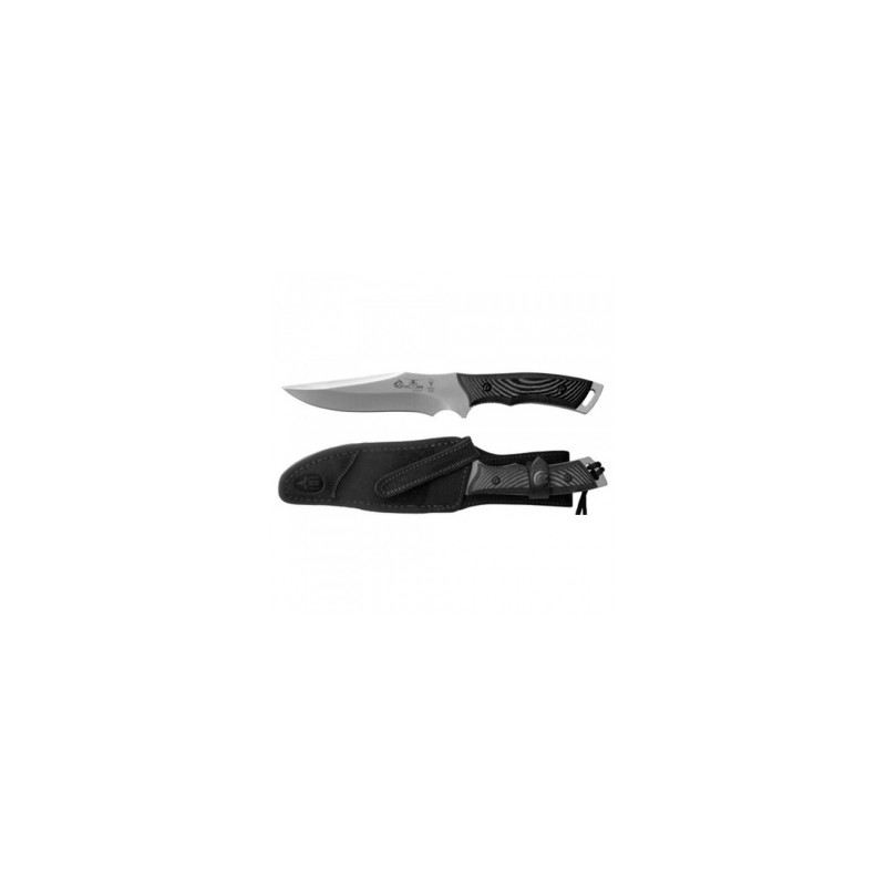 CUCHILLO VICTORINOX DE MONTE MUELA 15 CM. MANGO MICARTA, GRI/NEGRO (TYPHOON-15W/500655)