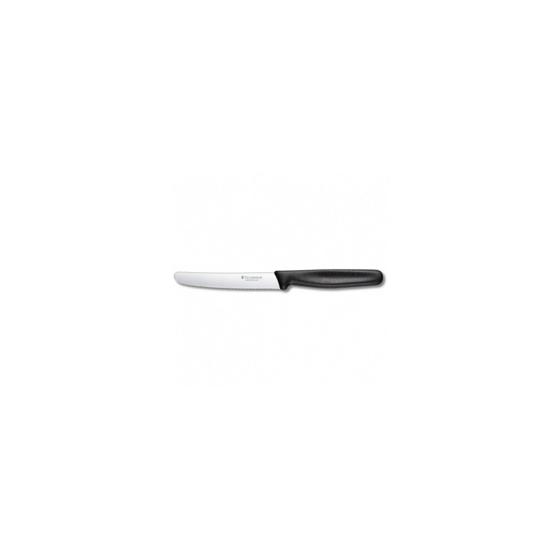 CUCHILLO VICTORINOX PARA TOMATES DENTADO 11 CM, MANGO NYLON NEGRO (5.0833)