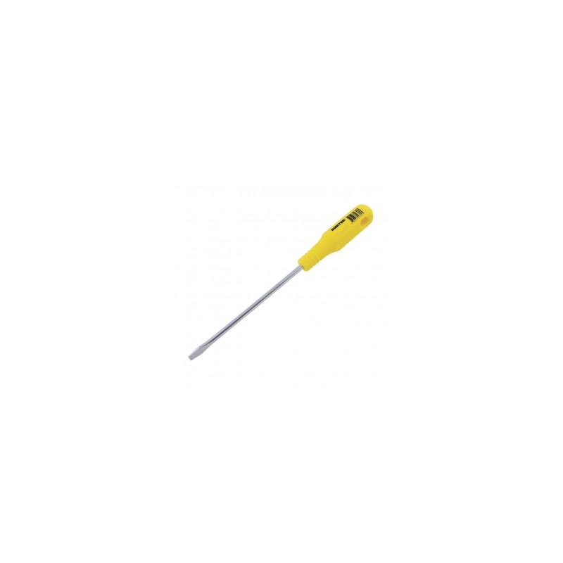 DESARMADOR SURTEK PLANO DE BARRA REDONDA AMARILLO 1/4" X 6" (D416)