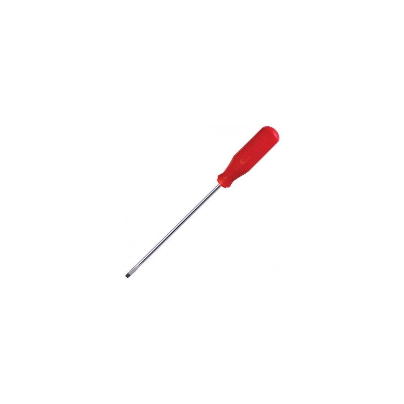 DESARMADOR URREA PLANO CABINET ROJO 1/4" X 10" (9636R)
