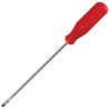 DESARMADOR URREA PLANO CABINET ROJO 1/4" X 12" (9642R)