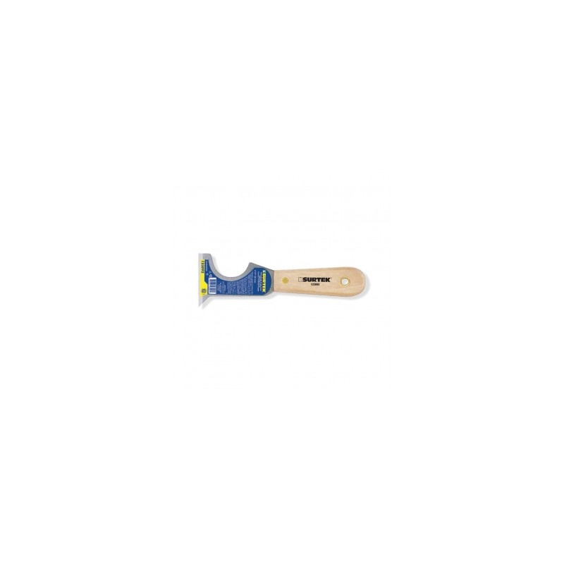 ESPATULA SURTEK MANGO MADERA 2-1/2" RIGIDA 5 USOS (123092)