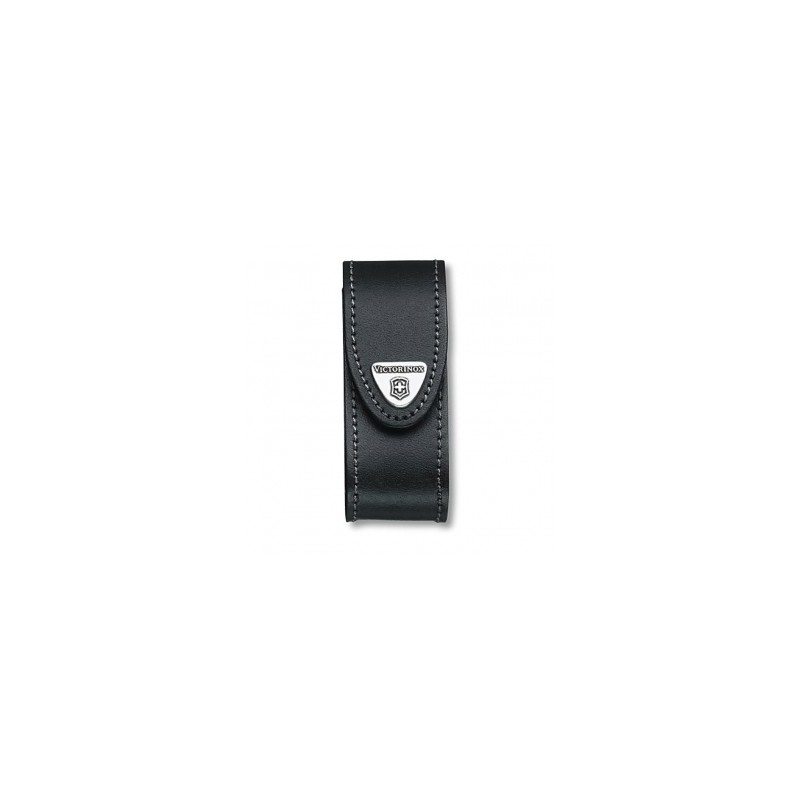 FUNDA VICTORINOX DE PIEL NEGRA P/HTA. 1.3 Y 1.4 (4.0520.3/500750)