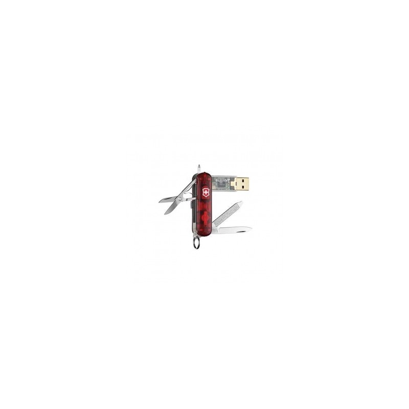 HERRAMIENTA VICTORINOX SWISS MEMORY ROJA, 8 USOS 512 MB (0.6026.TM5)