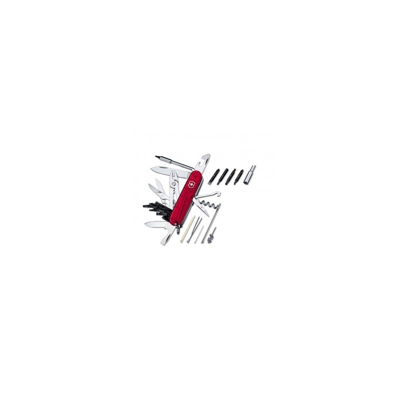 HERRAMIENTA VICTORINOX CYBER TOOL ROJA, 34 USOS (1.7725.T)