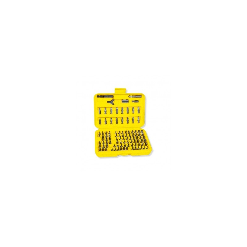 JUEGO SURTEK DE 100 PUNTAS COMBINADAS P/DESARMADOR (PFC100)