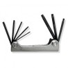 JUEGO SURTEK DE 8 LLAVES TORX TIPO NAVAJA METALICA (ALLFTN8)