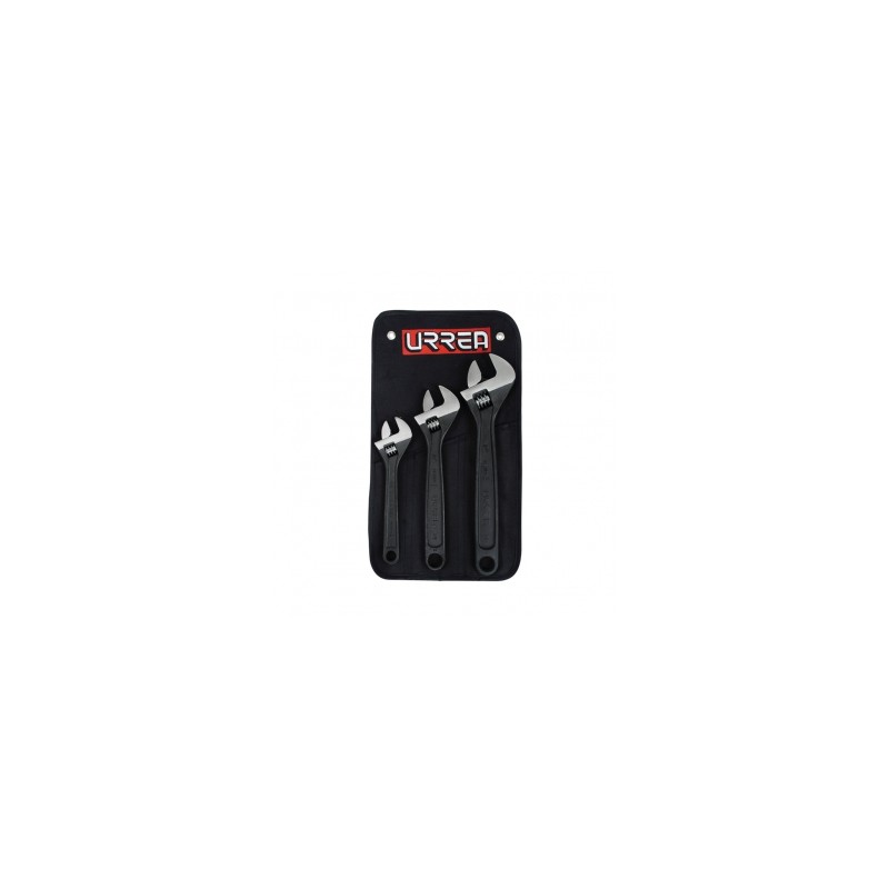 JUEGO URREA 3 LLAVES AJUSTABLES PAVONADAS (795S)