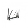 JUEGO URREA 6 LLAVE ALLEN 3 - 10 MM TIPO NAVAJA METALICA (4973)