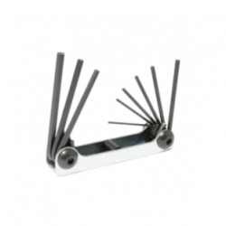 JUEGO URREA 9 LLAVE ALLEN .050"-3/16" TIPO NAVAJA METALICA (4978)