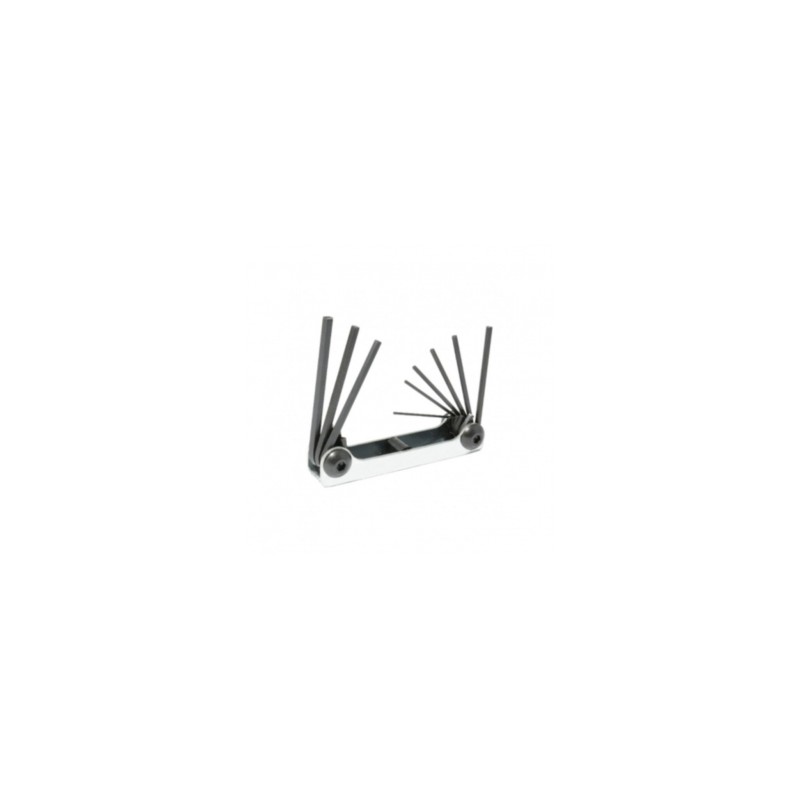 JUEGO URREA 9 LLAVE ALLEN .050"-3/16" TIPO NAVAJA METALICA (4978)
