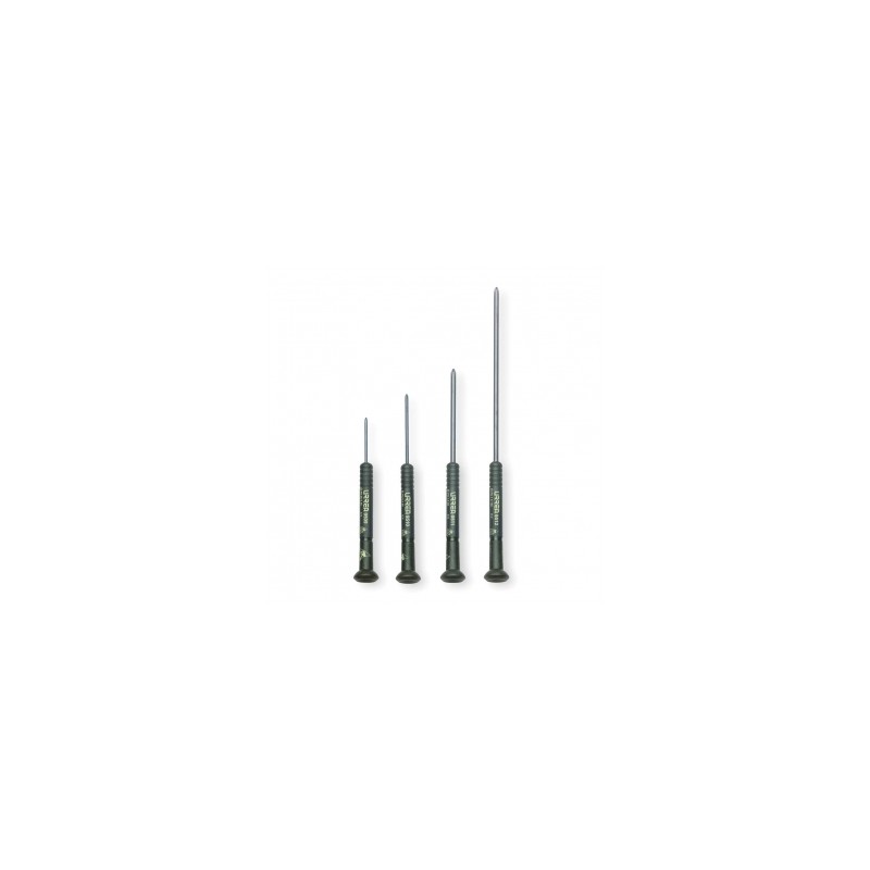 JUEGO URREA DE 4 DESTORNILLADORES DE PRECISION ESD (9500F)