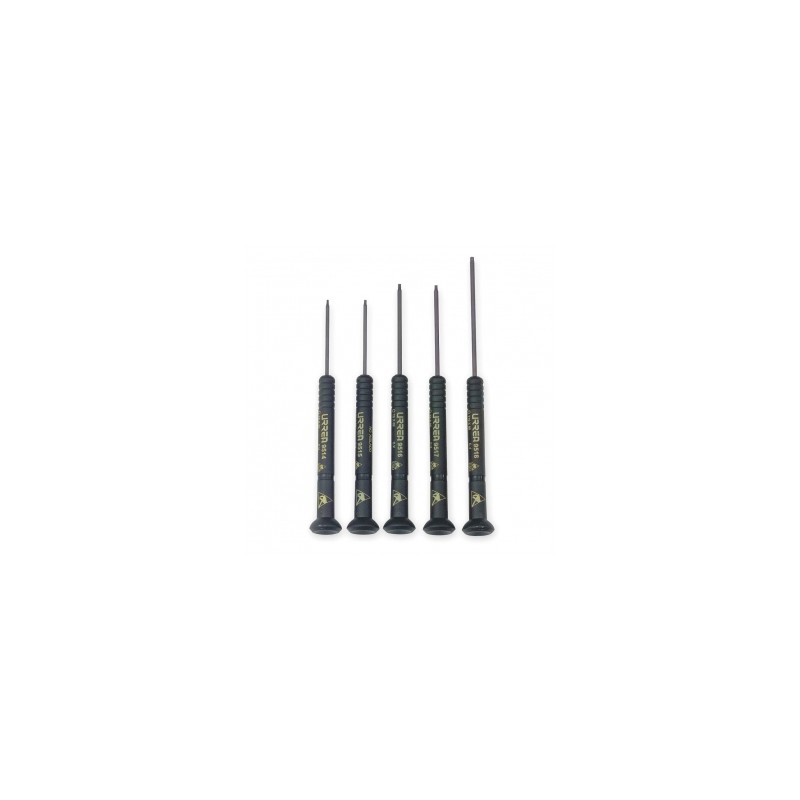 JUEGO URREA DE DESARMADORES PUNTA TORX (5 PZA) (9500T)