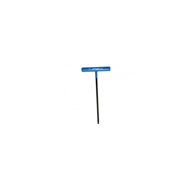 LLAVE URREA HEXAGONAL "T" ERGONOMICA PUNTA DE BOLA DE 9" X 3 MM (46512LBGP)