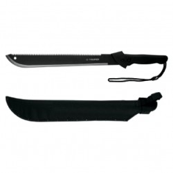 MACHETE TRUPER DOBLE FILO 18" CACHA BIMATERIAL CON FUNDA (13098)