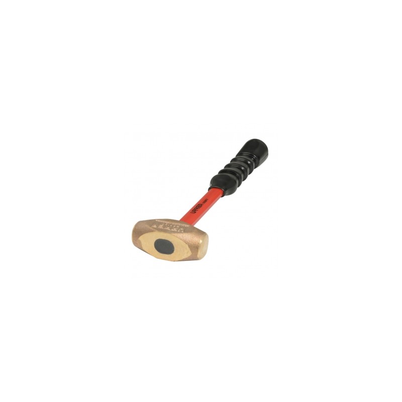 MARRO URREA DE BRONCE 62 OZ CON MANGO DE FIBRA DE VIDRIO (1432FV)