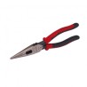 PINZA URREA BIMATERIAL PARA ELECTRICISTA PUNTA LARGA CORTE LATERAL SIN RESORTE 8-7/16" (2292GX)